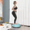 58 Cm Yoga Ball Halvklot Balance Trainer Balansboll Halv Träningsboll Med Träningsrep Hem För Yoga Balans Stabilitet Ljusblå 2