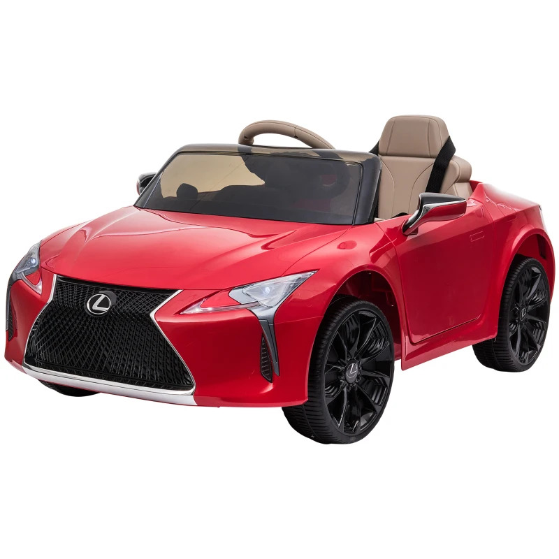 Barnbil Från Lexus Barnfordon För 3-6 år Elbil Med MP3-musik Röd 106 X 43 X 44 Cm 1