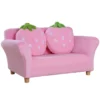 Barnsoffa Barnfåtölj Soffa Soffa Barnstol Barnrum Mjuk Soffa Dubbelsoffa Enkelsoffa (Strawberry Sofa) 1