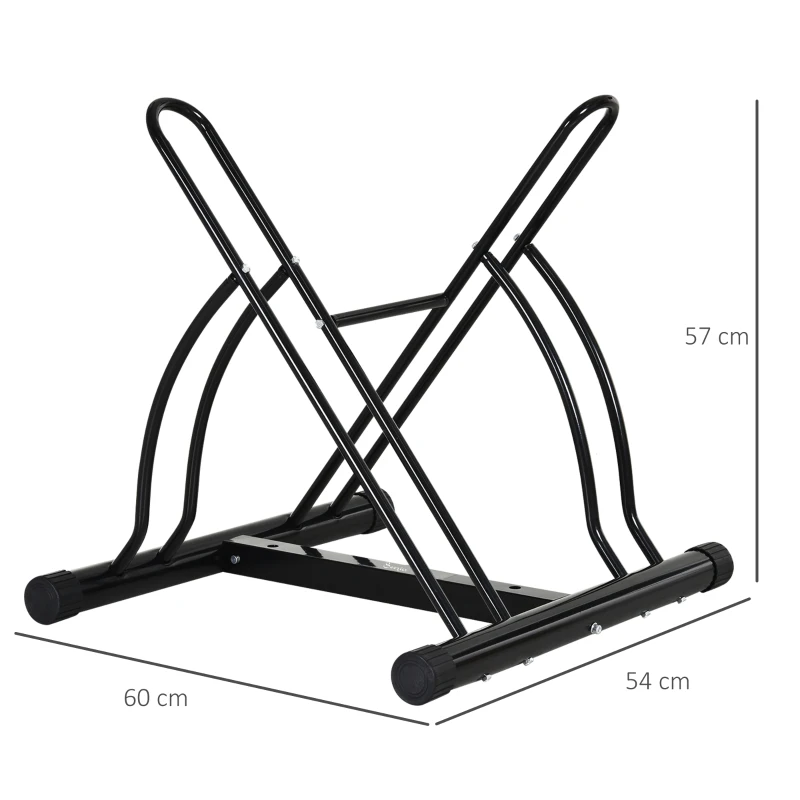 Cykelställ, Monteringsställ, Cykeltillbehör, Metall, Svart, 60 X 54 X 57 3