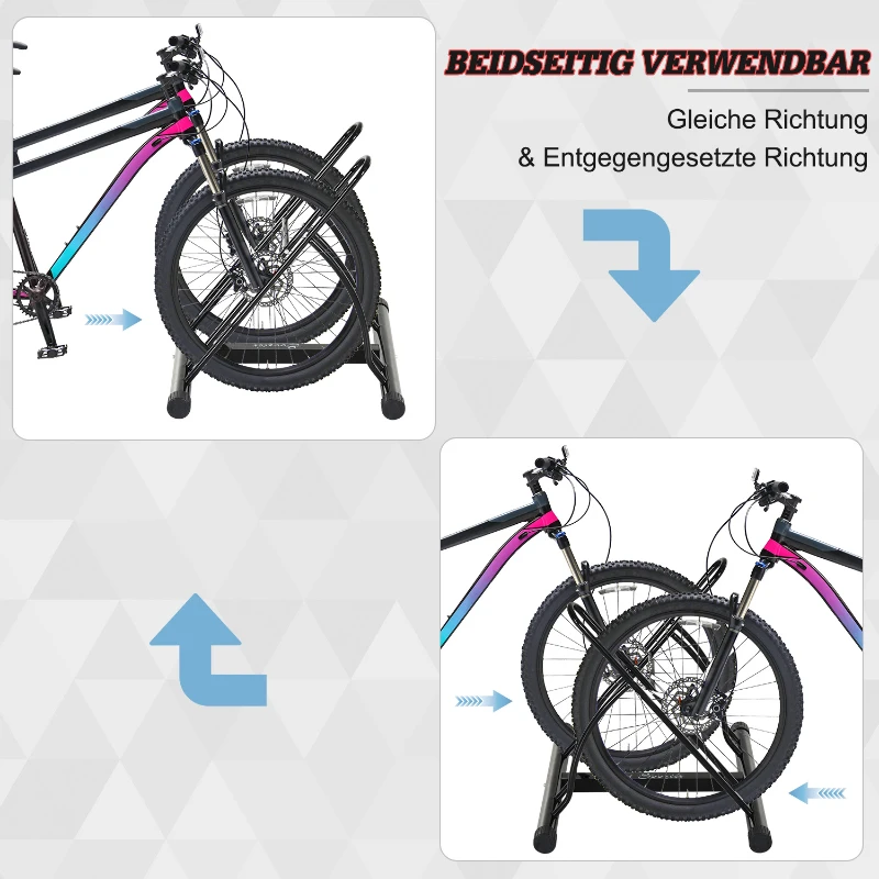 Cykelställ, Monteringsställ, Cykeltillbehör, Metall, Svart, 60 X 54 X 57 6