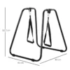 Dip Station Dip Stativ Bar Dips Med Sling Trainer, Stål, Svart, 90x81x92,5cm 3