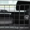 Dog Guard Car Universal Boot Gate Dog Gate Divider Justerbar Metall Svart (90-120) X 40,5 Cm 8