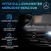 Elektrisk Barnbil, Licensierad Mercedes-Benz EQA, 3-8 Km/h, Musik, Strålkastare, Signalhorn, Fjärrkontroll, Svart 4