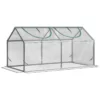 Folieväxthus Med Fönster PVC Växthus Tomathus Tidig Säng 120 X 60 X 60 Cm Transparent 1