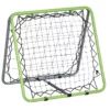 Football Rebounder Kickback Goal Rebound Wall Net För Baseball Basket Dubbelsidig Rebound Justerbar I 5 Nivåer Metallgrön + Svart 75 X 75 X 64 Cm 1