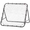 Football Rebounder Kickback Goal Rebound Wall Net För Baseball Fotbollsmål För Träning Justerbar Vinkel Metallrör PE Tyg 96 X 80 X 96 Cm Svart 11