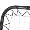 Fotbollsrebounder Vikbar Kickback Goal Bounce Väggnät För Baseball Basket Justerbar I 5 Nivåer Metall Svart 78 X 84 X 65-78 Cm 8