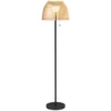 Golvlampa Golvlampa Design Golvlampa, LED-ljus, 3 Ljusstyrkanivåer, Bambu, 39 X 39 X 153 Cm, Naturlig 10