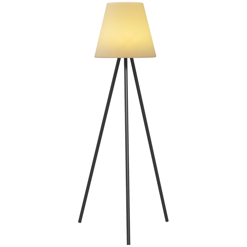 Golvlampa Golvlampa Design Golvlampa, LED-ljus, 39 X 39 X 153 Cm, Svart + Vit 10