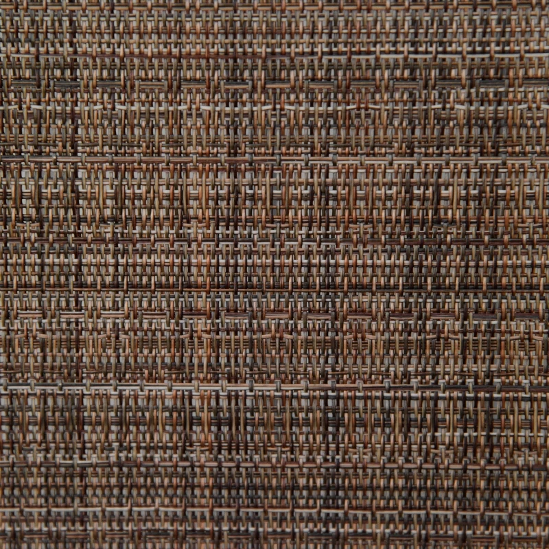 Gungstol Trädgård Trädgårdsstol Relaxstol Trädgårdsgunga Gungstol Utomhus För Terrass Balkong Stål Textlinje Brun 62 X 75 X 91,5 Cm 6