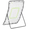 Kickback Rebounder Målrebound Väggnät, Stål + PE, 75x126cm, Svart 5