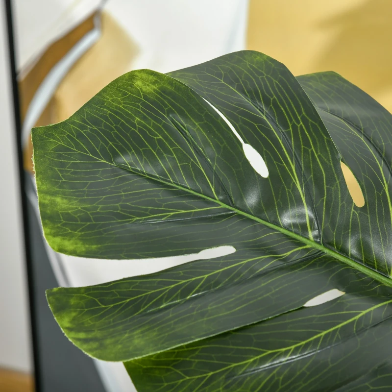 Konstgjorda Växter 110 Cm Konstgjorda Monstera Konstgjorda Växter I Kruka Konstgjorda Träd Krukväxt Dekorativ Växt Kontorsväxt Plastkruka För Inom- Och Utomhusbruk 8