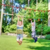 Ninja Klätterset, Slackline, 30 Stycken, 10 M Rep, För Barn 3-6 år 2