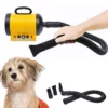 Professionell Dog Fn Animal Fn Pet Tork Flsterfn Dog Tork 2800W Metall Gul 40 X 16 X 20 Cm 2