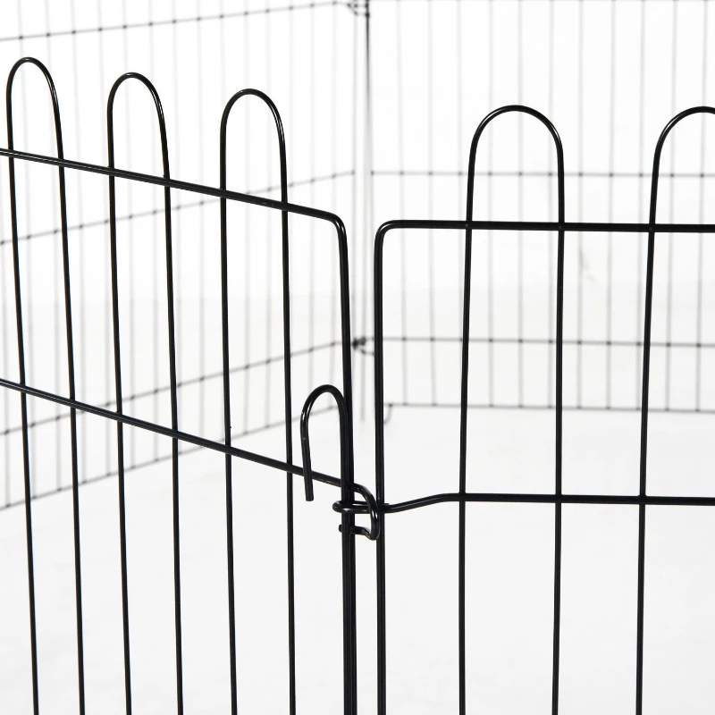 Puppy Run Puppy Staket Lekhage Outdoor Run Puppy Gate 5 Storlekar (mått: 71x61cm) 8