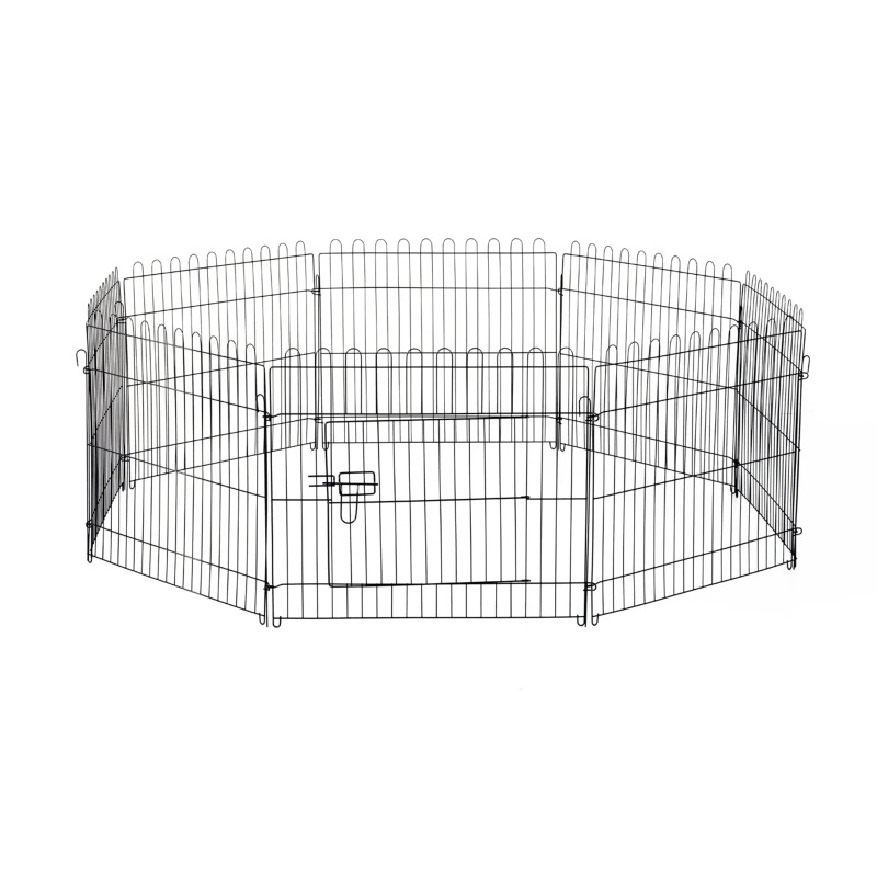 Puppy Run Puppy Staket Lekhage Outdoor Run Puppy Gate 5 Storlekar (mått: 71x61cm) 1