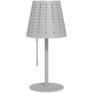 Sänglampa Bordslampa Nattljustimer Trådlös Dragkedja 14cm X 14cm X 30cm Vit 1