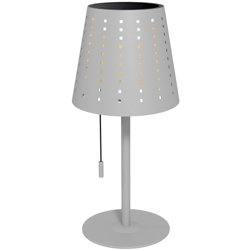 Sänglampa Bordslampa Nattljustimer Trådlös Dragkedja 14cm X 14cm X 30cm Vit 10