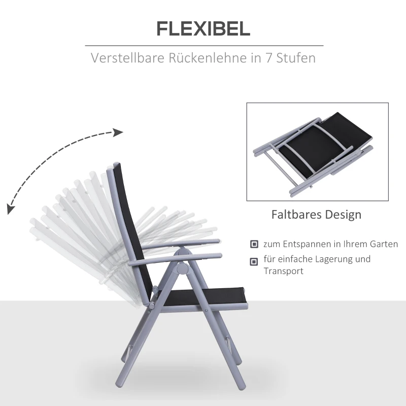 Sittset För 6 Personer, Sittgrupp, Trädgårdsset, Trädgårdsset, Trädgårdsmöbler I Aluminium 5