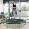 Trampolin Kantskydd Skyddsnät Väder Presenning Stege Kantskydd: 244cm Grön 2