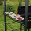 Grillpaviljonggrill Takgrilltak, Väderbeständig, 240 Cm X 150 Cm X 230 Cm, Gulbrun + Mörkbrun 8