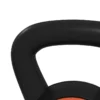 Kettlebell Set, 3 Kettlebells 2,2kg/4,5kg/6,8kg, Plastfodral, Svart 4